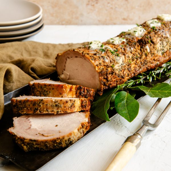 Garlic & Rosemary Organic Pork Loin Roast