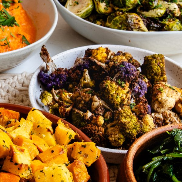 Za'atar Roasted Cauliflower