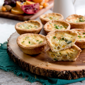 Bloomsdale Spinach & Artichoke Quiche