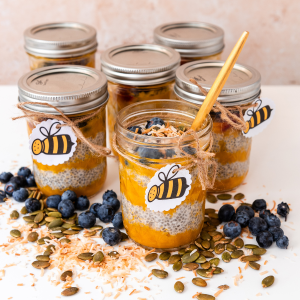 Coconut & Mango Chia Seed Pudding