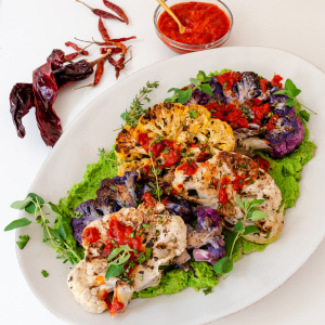 Pan Seared Cauliflower Steak