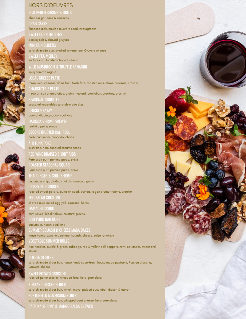 2023-Hors-D'oeuvres-List