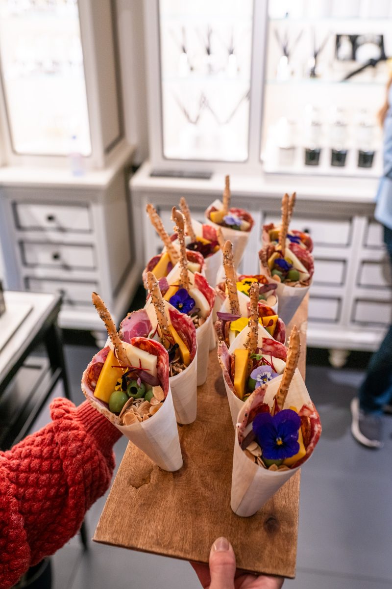 Hors d'oeuvres: Charcuterie Cones