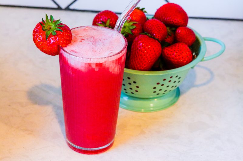 Strawberry Rhubarb Soda: The Best Summer Drink Recipe In 30 Seconds