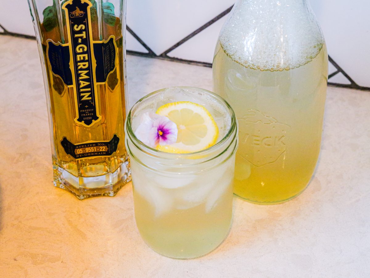 Lemon Elderflower Spritz