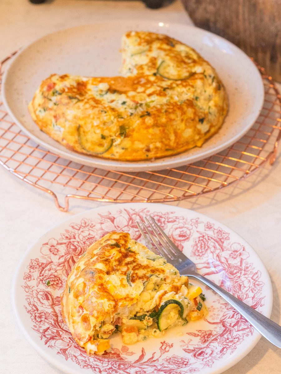 Vegetable Summer Garden Frittata Recipe