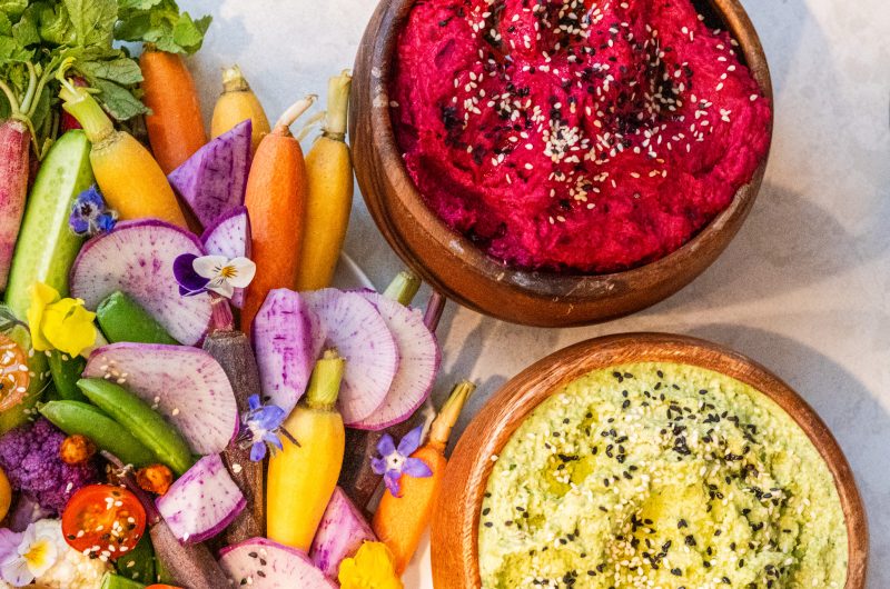3 Showstopping Homemade Dips for the Ultimate Crudité Platter