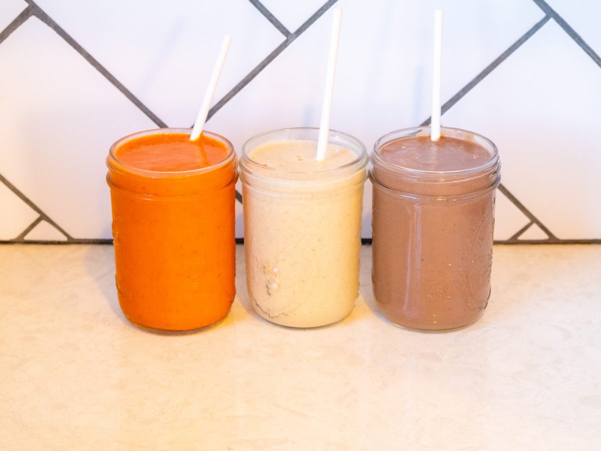 easy smoothie recipes with frozen fruit